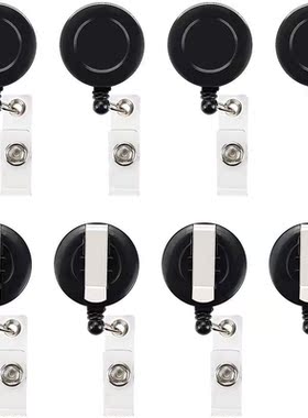 ID Badge Holder Retractable, 40 Pcs Retractable Keychain Ret