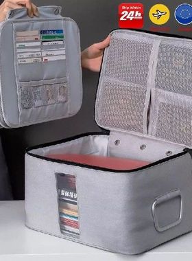 Document Storage Bag Organizer Desk Stationery Women Travel