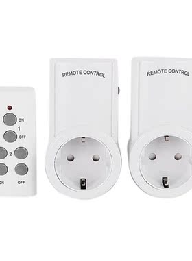 One Drag Two Wireless Remote Control Smart Electrical Outlet