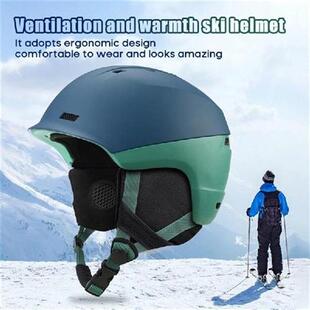 AIDY Ski Helmet Men Women ABS PC Double Veneer Helmets