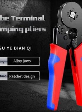 Multi-function Ratchet Crimping Pliers Tube Terminal