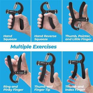 Grip Strength Trainer, Hand Grip Strengthener, Forearm Exerc