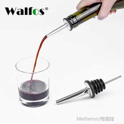 WALFOS 2pcs HOT wine Stainless steel wine  Oil Pourer Dispen