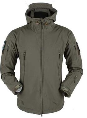 Chaqueta de lana Softshell para hombre, chaquetas tér