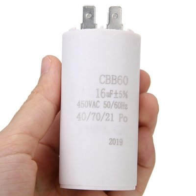 1PC Starting Capacitor Spade Terminals Motor Permanent 16uf