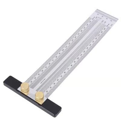 Architectural Scale Ruler High-Precision Calibrated Woodwork