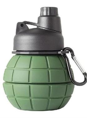 Cycling Silicone Water Bottle 550ml Outdoor Fitness Sports