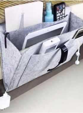Bed Storage Pockets Bedside Caddy Felt Bed Storage Organizer