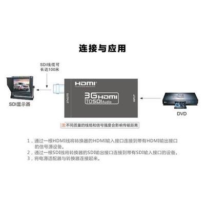 HDMI TO SDI 3G Converter Switcher