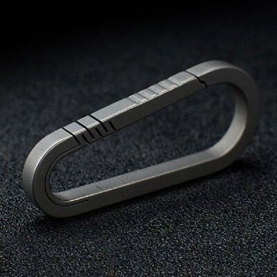 Lightweight Titanium Alloy Keychain Backpack Hanging Buckle
