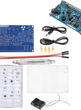 Portable Handle Geiger Counter DIY Kit Nuclear Radiation Det