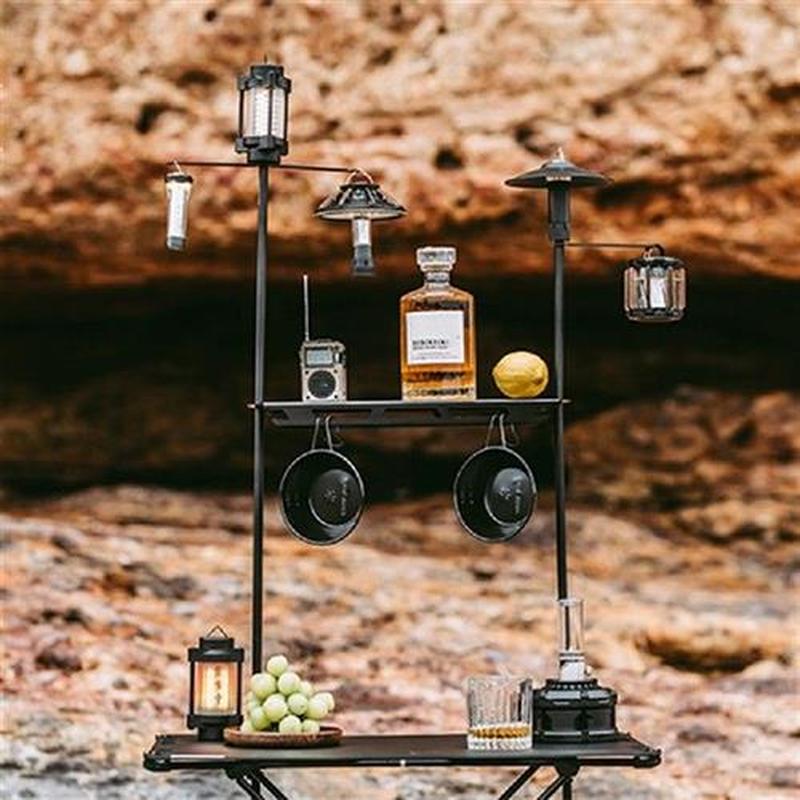 Multifunction Camping Light Holder 360 Rotation Desktop