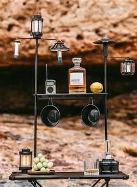 Multifunction Camping Light Holder 360 Rotation Desktop