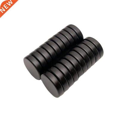 Black Epoxy Neodymium Magnet Strong Small Round Waterproof R