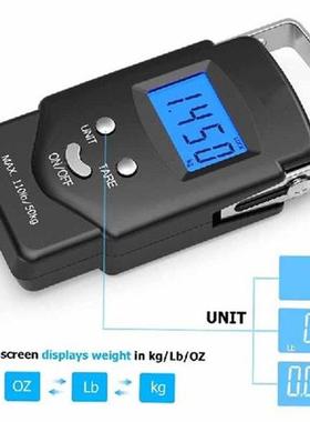 50Kg/5g Portable Hanging Scale Pocket Digital Scales