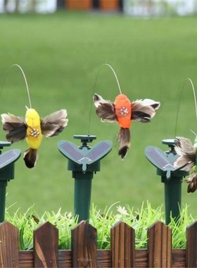 Garden Decoration Solar Powered Dancing Fluttering Butterfli