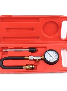 Compression Tester Pressure Gauge Tester Kit Motor Auto Petr