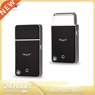 CkeyiN USB Rechargeable Men Electric Shaver Beard Trimmer Ra