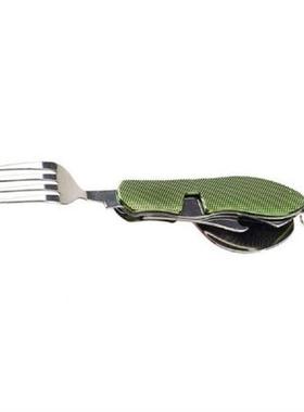 Multi Functional Folding Knife Fork And Spoon Tableware