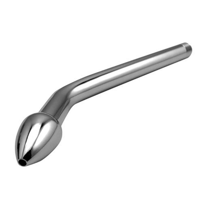 Enema Cleaning Butt Plug Flusher Long Tube Stainless Steel I