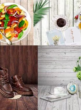 60x90cm Vintage Wood Board Photography Backdrops Studio Vide