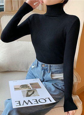 2021 New Women's Autumn Winter Turtleneck Pullovers