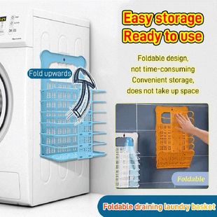 Folding Clothes Bathroom Dirty Laundry Storage Basket