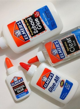 Elmers Elmer's Liquid School Glue White Washable Glue Cl