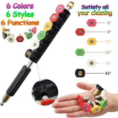 Upgraded Version Pressure Washer Extension Wand Set, Replaca