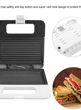 Non-Stick Sandwich Maker Electric Waffles Toasted Sandwich M