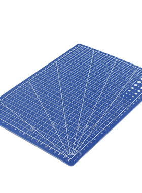 Newest Blue A4 Grid Lines Self Healing Cutting Mat Craft