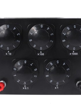 New 0-9999.9 Ohm Variable Resistance Box Decade Resistor Exp