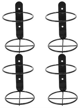 4Pcs Free Standing Bottle Rack Single Display Rack Wall