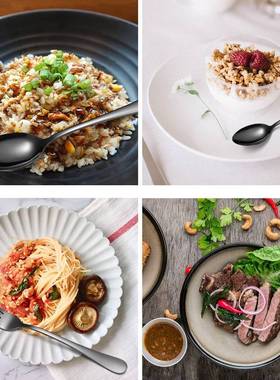 Stainless Steel Flatware Silverware Set Cutlery Set 刀叉套装