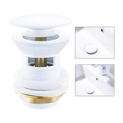 Luxury Sink Pop Up Drain stopper Basin Bathroom Lavatory Kit