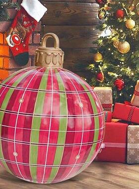 60 cm Colorful Christmas Ball Inflatable Balls PVC Christmas