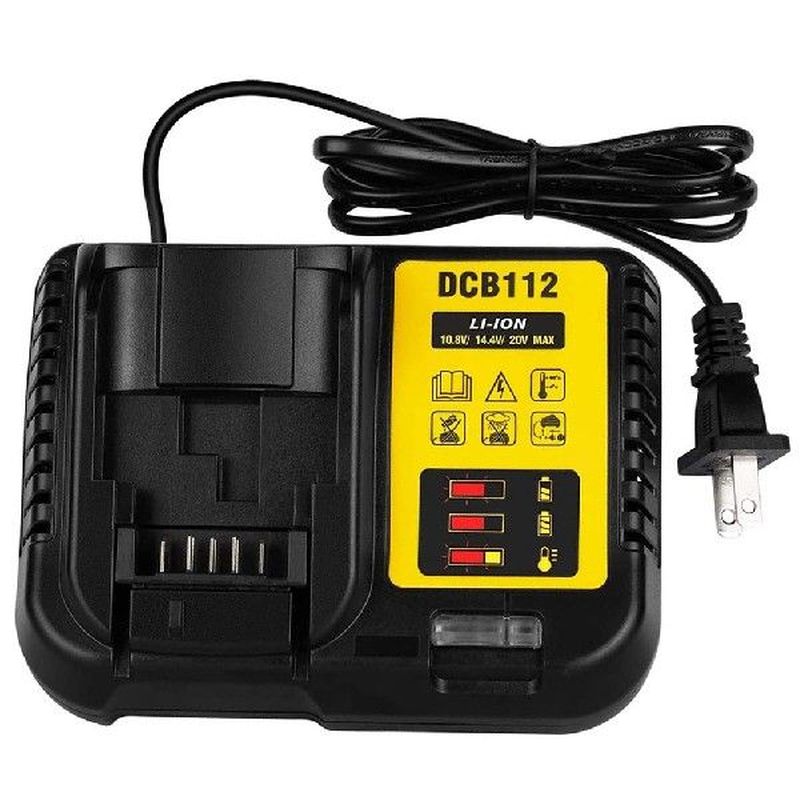Lithium Battery Charger for Dewalt 10.8V 12V 14.4V 18V 20V