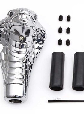 Universal Car Manual Gear Stick Snake Shape Shift Knob Cryst