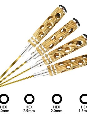 4 PCS Hex Screw Driver Tools Kit Set is suitable for the RC