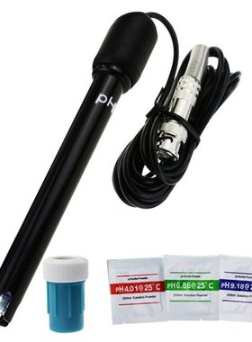 0-14 PH Electrode Probe BNC Connector, 300cm Cable for PH Me