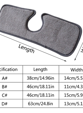 95AA Faucet Absorbent Mat Quickly Dry Splash Catcher