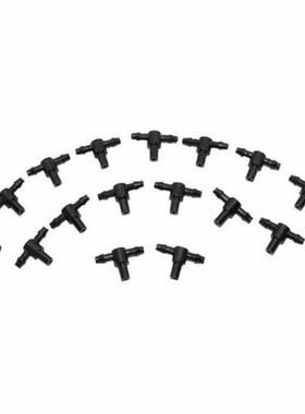 1000 pcs 4/7mm hose Barbed Three-way Tees Atomizing 6mm nozz