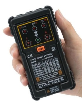 AC 120V-400V 2Hz-400Hz Three Phase Rotation Indicator Meter