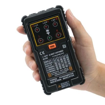 AC 120V-400V 2Hz-400Hz Three Phase Rotation Indicator Meter