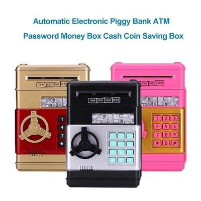 1pc Automatic Electronic Piggy Bank ATM Password Money Box