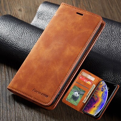 Luxury Flip Leather Case for Apple iPhone 12 Mini 11 Pro MA