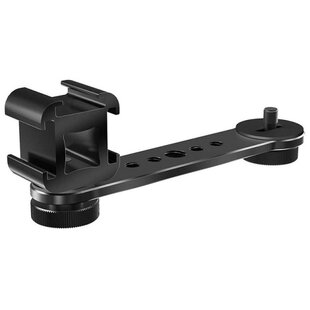 Triple Cold Shoe Extension Pole, Microphone Holder Extension