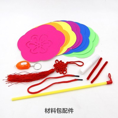 Kindergarten children homework presents a handmade diy