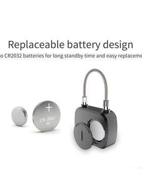 Smart Lock Fingerprint Outdoor Luggage Bag Padlock With Meta