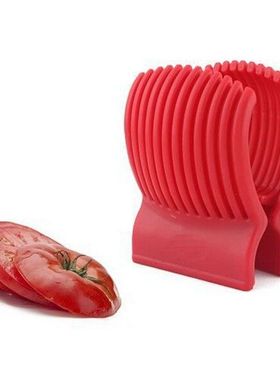 Red Tomato Slicer Plastic Kitchen Gadgets Tools Potato